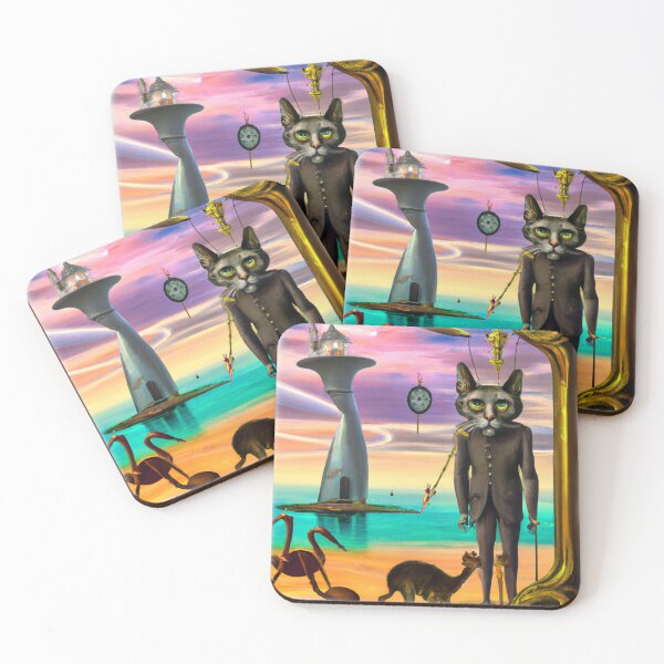 Item preview, gato con mirada lejana designed and sold by Ontoland.