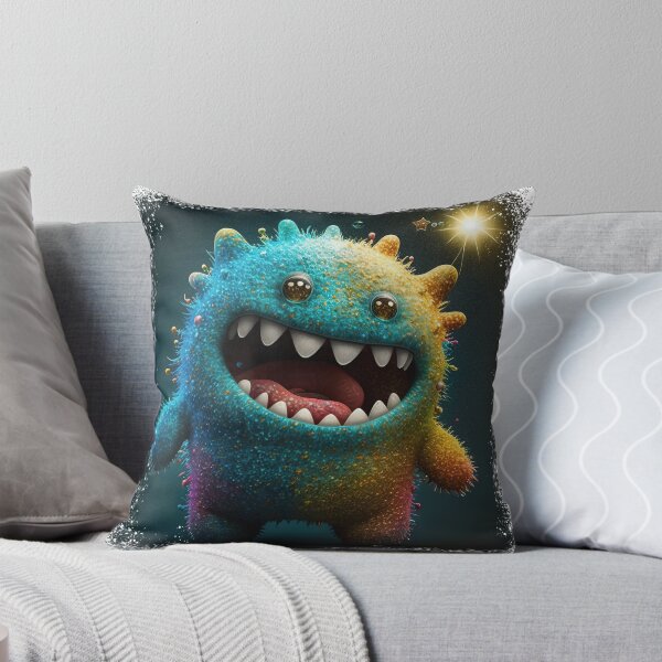 Item preview, Sparkling monster cute gift colorful fur love adorable chuppy designed and sold by Dontobiasshop.