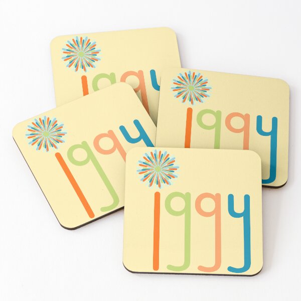 Item preview, Iggy with Pom Pom Colorful Typography on Butter Yellow - Italian Greyhound  designed and sold by 8PawsStudio.
