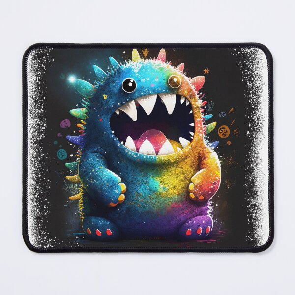 Item preview, Sparkling monster cute gift colorful fur love adorable chuppy designed and sold by Dontobiasshop.