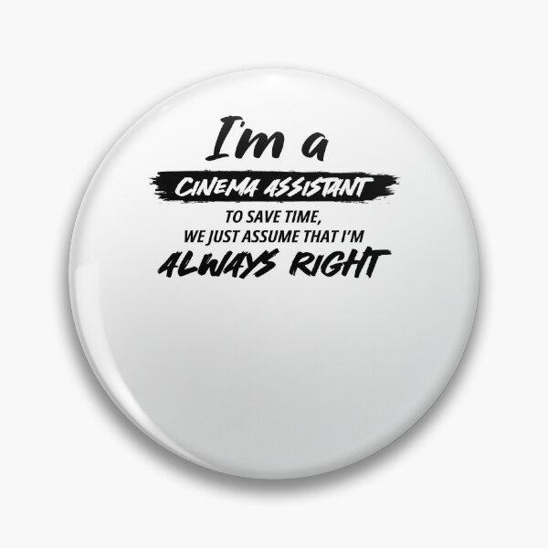 Item preview, Cinema Assistant Funny Superpower Slogan Gift for every Cinema Assistant Funny Slogan Hobby Work Worker  designed and sold by Soul-Inspirer.
