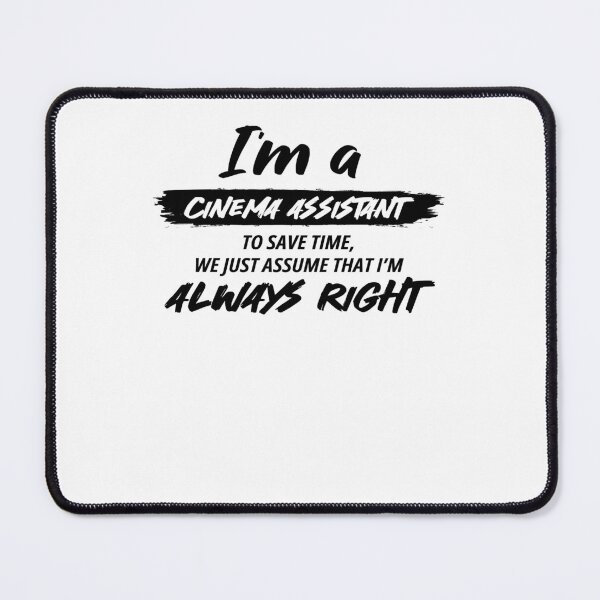 Item preview, Cinema Assistant Funny Superpower Slogan Gift for every Cinema Assistant Funny Slogan Hobby Work Worker designed and sold by Soul-Inspirer.