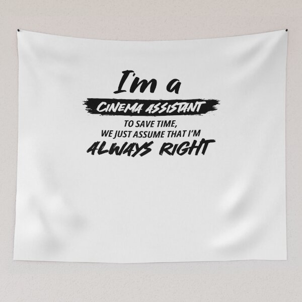 Item preview, Cinema Assistant Funny Superpower Slogan Gift for every Cinema Assistant Funny Slogan Hobby Work Worker  designed and sold by Soul-Inspirer.
