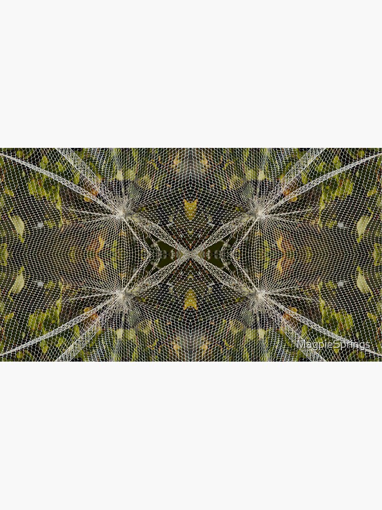 Thumbnail 3 of 3, Sticker, Abstract Nets by Adelaide artist Avril Thomas at Magpie Springs designed and sold by MagpieSprings.