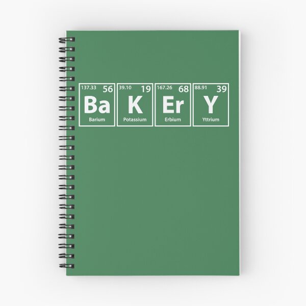 Item preview, Bakery (Ba-K-Er-Y) Periodic Elements Spelling designed and sold by cerebrands.