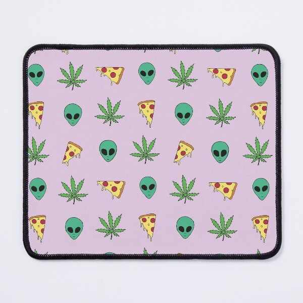Item preview, Pizza, Pot and Aliens. What a combination designed and sold by ThundRDownunder.