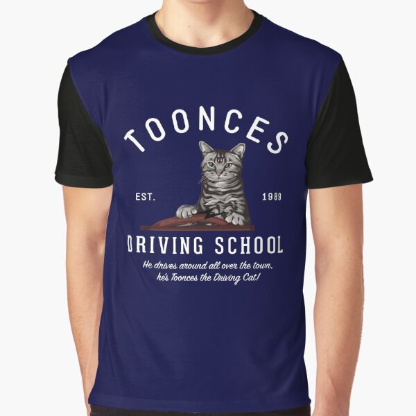 Item preview, Toonces Driving School - Est. 1989 designed and sold by Primotees.