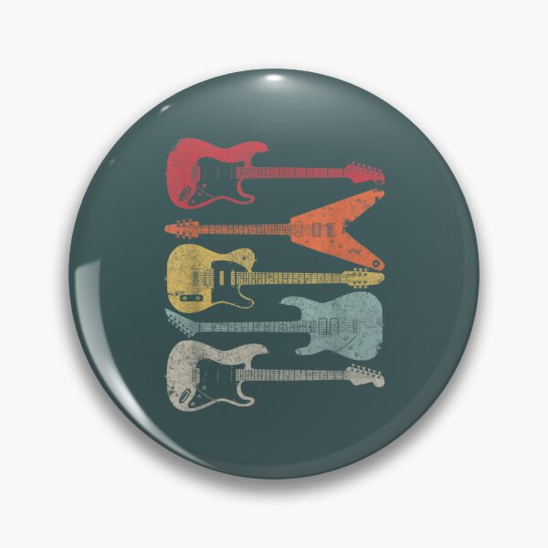 Item preview, guitar shirt retro style gift for guitarist designed and sold by DalylaBurton.