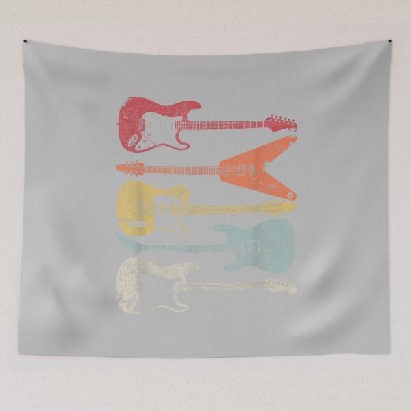 Item preview, guitar shirt retro style gift for guitarist designed and sold by DalylaBurton.