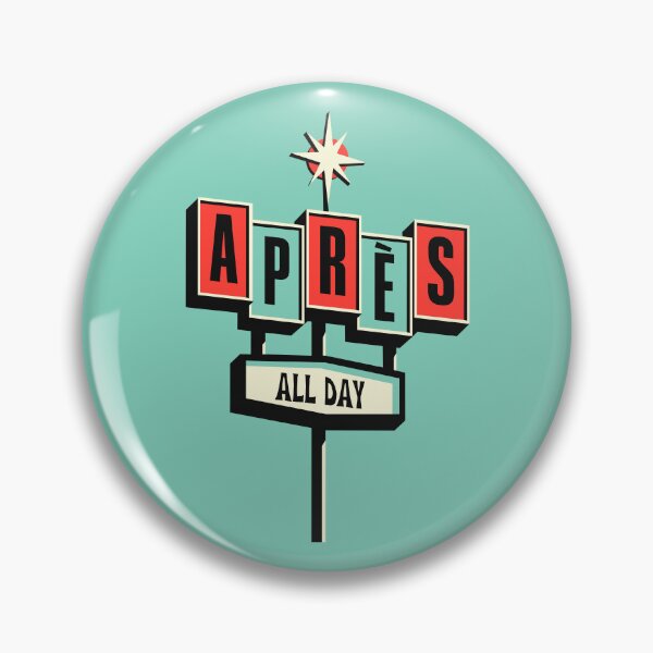 Item preview, Retro Après All Day Diner Sign designed and sold by BuyMooreThings.