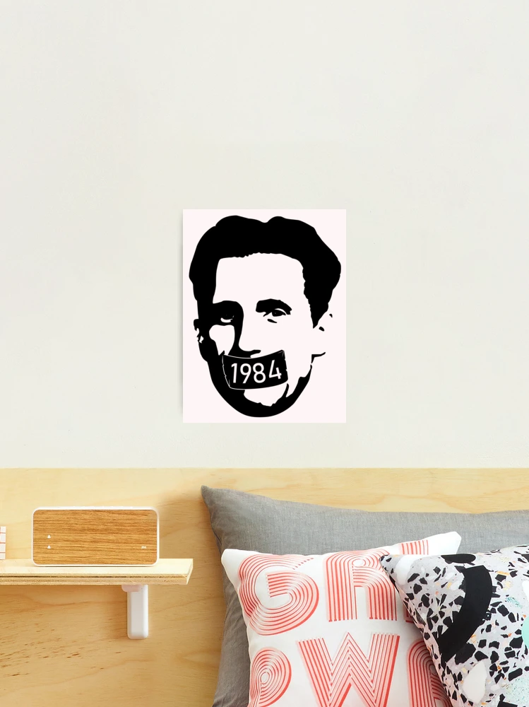 George Orwell [1984] - Censorship Tape Photographic Print for Sale by  thedrumstick