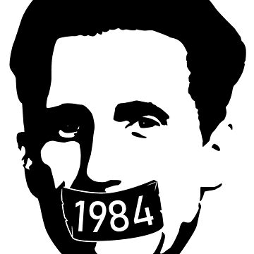 Artwork thumbnail, George Orwell [1984] - Censorship Tape by thedrumstick