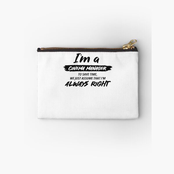 Item preview, Cinema Manager Job Gift for every Cinema Manager Funny Slogan Hobby Work Worker Fun Essential designed and sold by Soul-Inspirer.