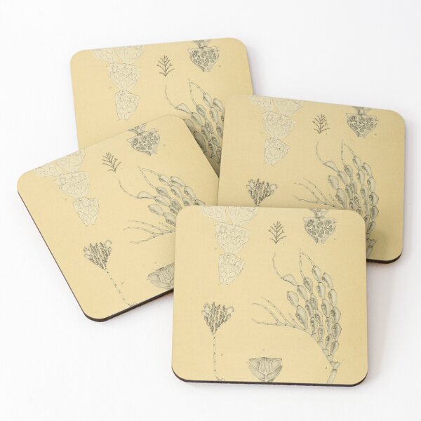 Item preview, Calpidium Ornatum (Busk) - Beautiful Marine Life Illustration designed and sold by ptMaker.