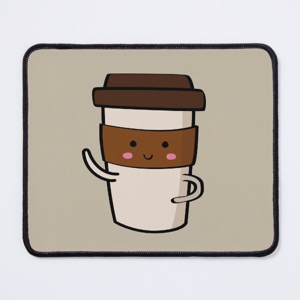 Item preview, Cute Take Away Coffee illustration designed and sold by CutestShopEver.