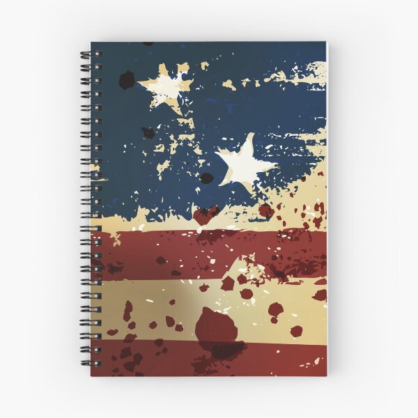 Artikelvorschau, Grunge amerikanische pariotische Flagge entworfen und verkauft von CroDesign.