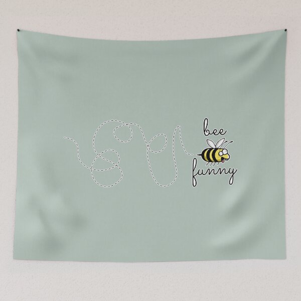 Item preview, Bee Funny Or Funny Bee designed and sold by ChickKingdom.