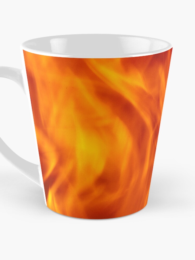 Thumbnail 3 of 4, Coffee Mug, Abstract Fire Pattern designed and sold by calibrit.