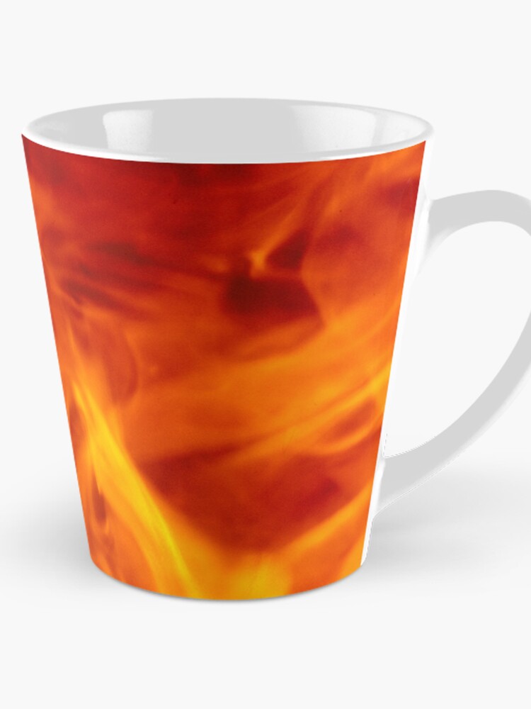 Thumbnail 1 of 4, Coffee Mug, Abstract Fire Pattern designed and sold by calibrit.