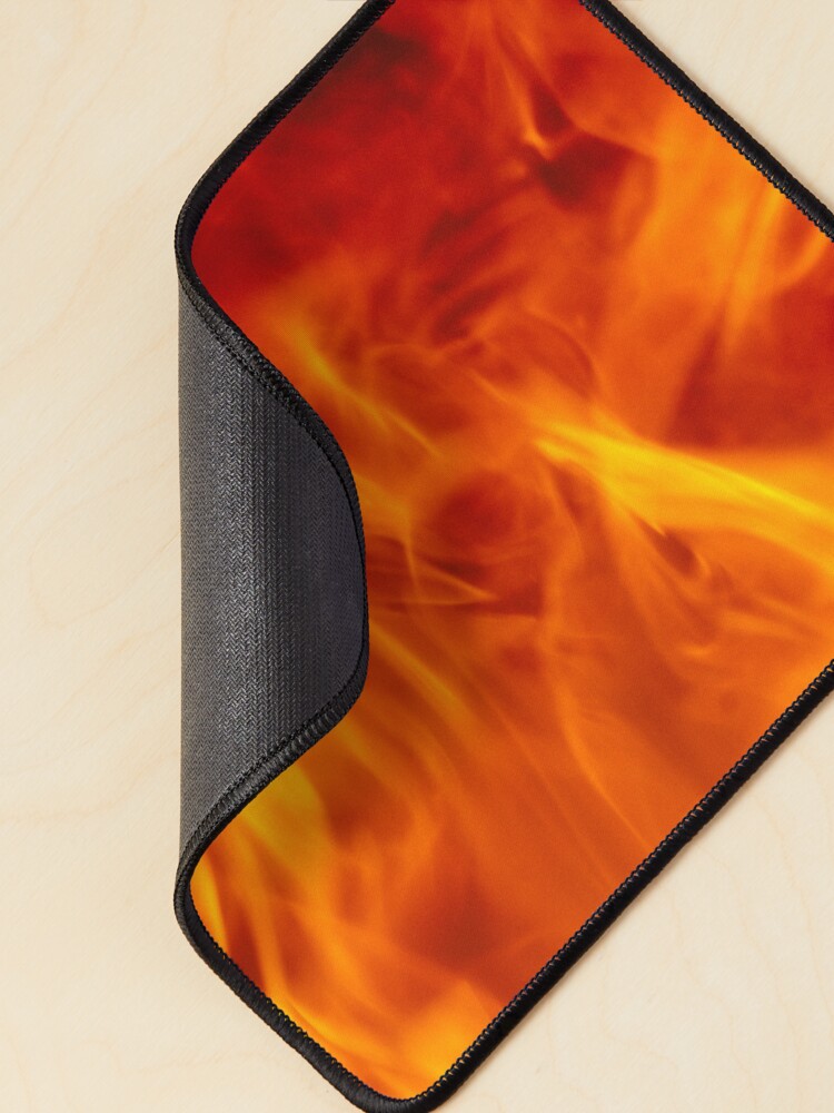 Thumbnail 2 of 5, Mouse Pad, Abstract Fire Pattern designed and sold by calibrit.