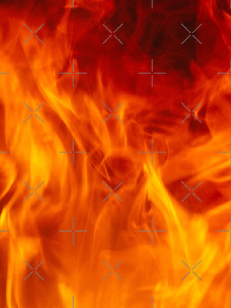 Thumbnail 4 of 4, Graphic T-Shirt, Abstract Fire Pattern designed and sold by calibrit.