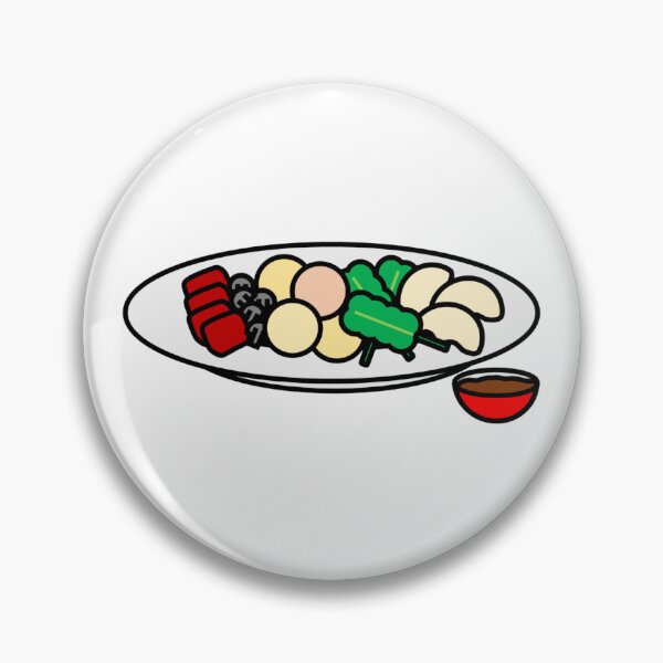 Item preview, Cute Chinese Banquet Containing Dumplings and Fishballs designed and sold by OrderofOps.