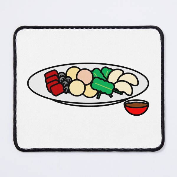 Item preview, Cute Chinese Banquet Containing Dumplings and Fishballs designed and sold by OrderofOps.