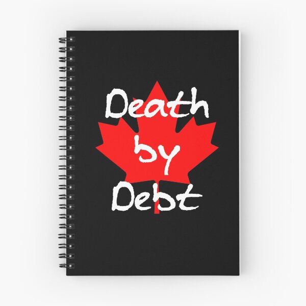 Item preview, Canada Maple Leaf Death by Debt Large Color designed and sold by TinyStarCanada.