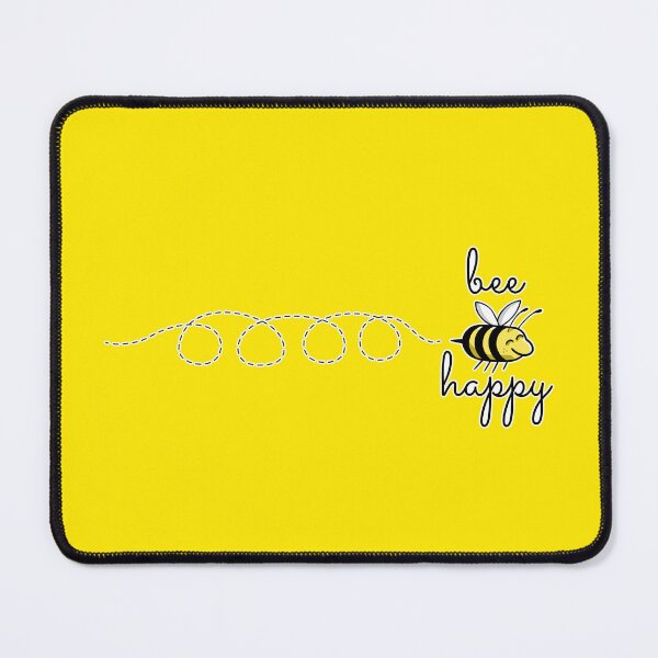 Item preview, Bee Happy Or Happy Bee designed and sold by ChickKingdom.