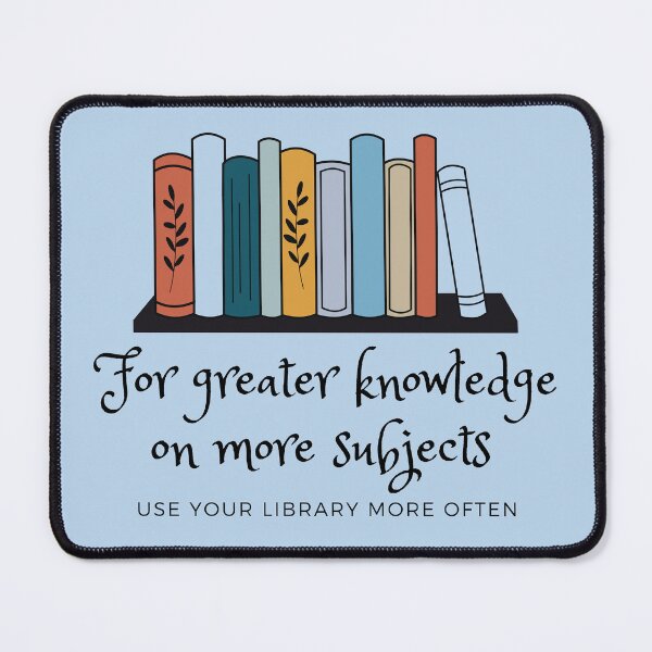Item preview, Use Your Library More Often designed and sold by Corrie Mick.