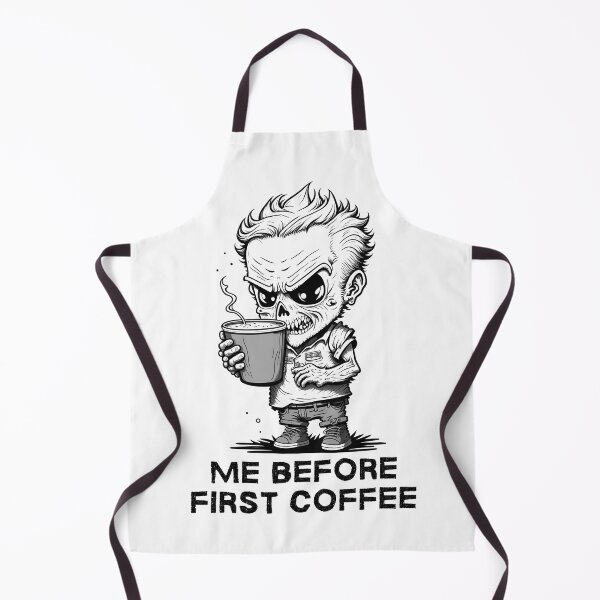 Item preview, Me Before First Coffee - Morning Zombie designed and sold by candlewithhare.