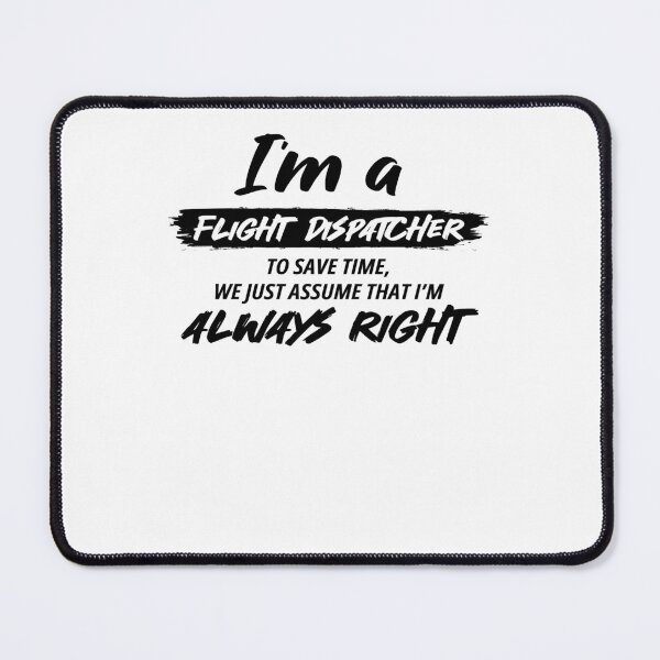 Item preview, Funny Flight Dispatcher Job Gift for every Flight Dispatcher Funny quote Hobby Worker designed and sold by Soul-Inspirer.