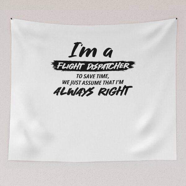 Item preview, Funny Flight Dispatcher Job Gift for every Flight Dispatcher Funny quote Hobby Worker  designed and sold by Soul-Inspirer.