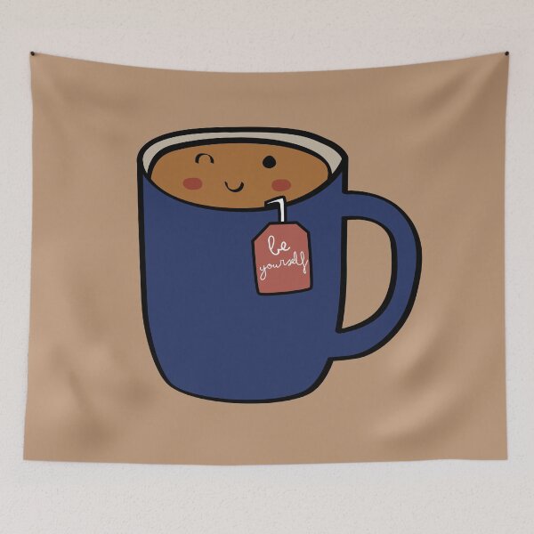 Item preview, Cute Milk Tea illustration designed and sold by CutestShopEver.