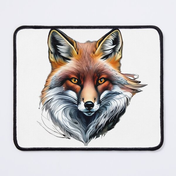 Item preview, Fox in Watercolor Style 1 designed and sold by ai2art.