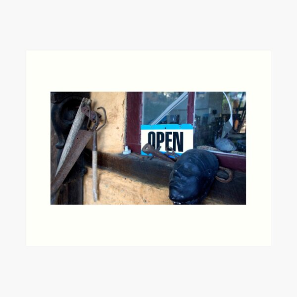 Open Art Print