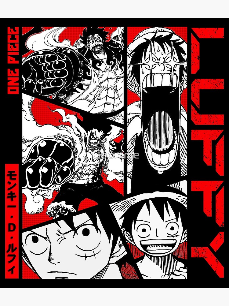 One Piece Monkey D. Ruffy PVC Porte-Clés Manga
