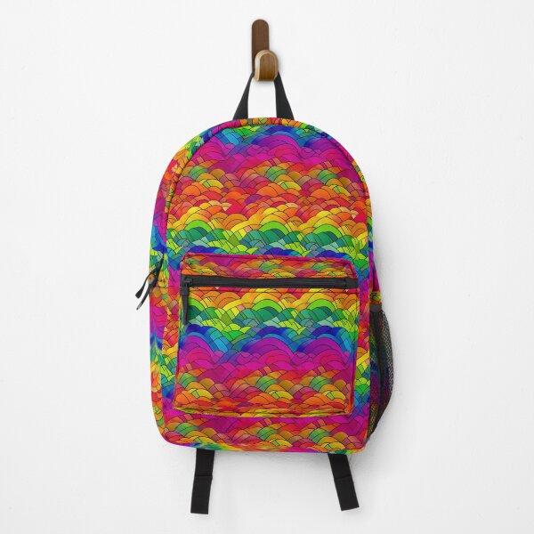 Item preview, A psychedelic colourful rainbow art pattern designed and sold by paulstamp.