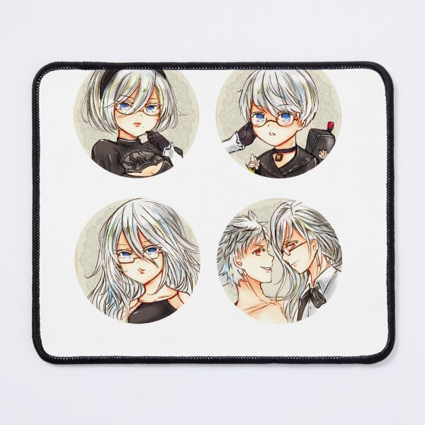 Item preview, Nier Automata Mini Megane designed and sold by candypiggy.