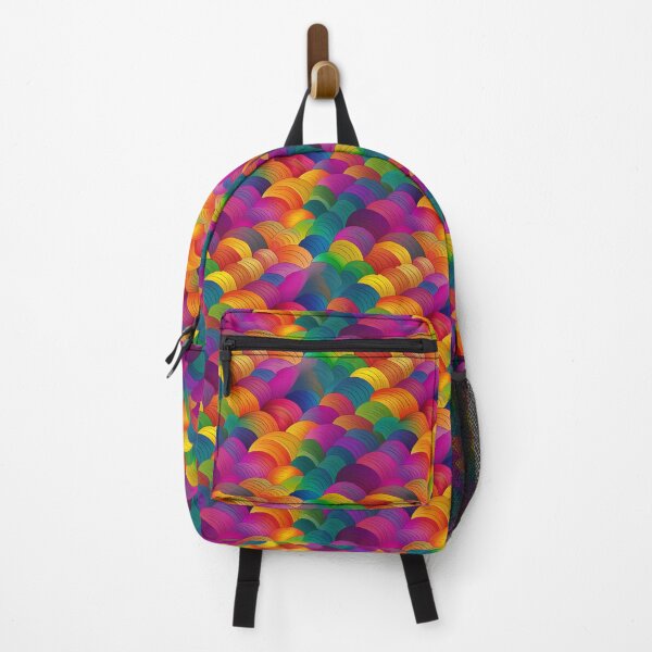 Item preview, A psychedelic colourful rainbow art pattern designed and sold by paulstamp.