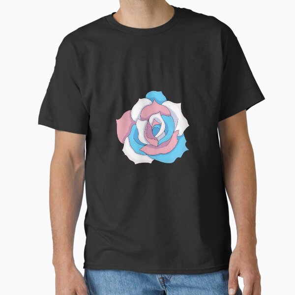 transgender rose (cool shading) Classic T-Shirt