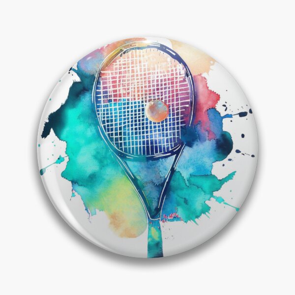 Artikelvorschau, Tennis: Aquarell 3 entworfen und verkauft von OutofFocusShop.