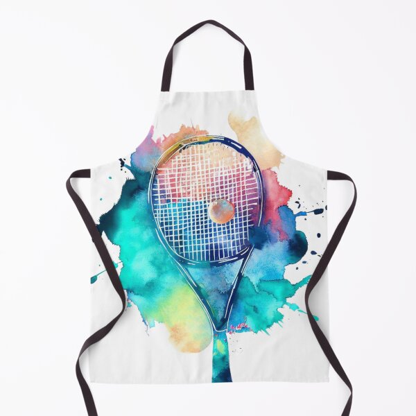 Artikelvorschau, Tennis: Aquarell 3 entworfen und verkauft von OutofFocusShop.