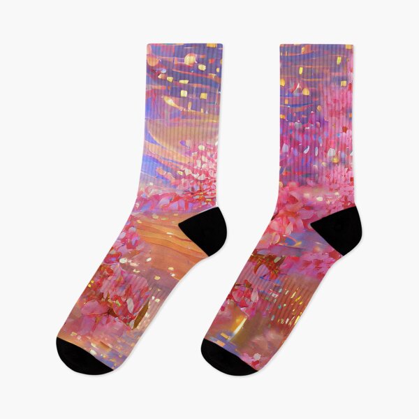 Item preview, spring sky, sakura, paradise,  designed and sold by Maria Mihailova.
