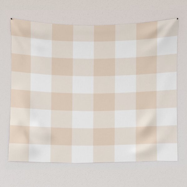Item preview, Linen Gingham Checkerboard Pattern designed and sold by burbankdesigns.