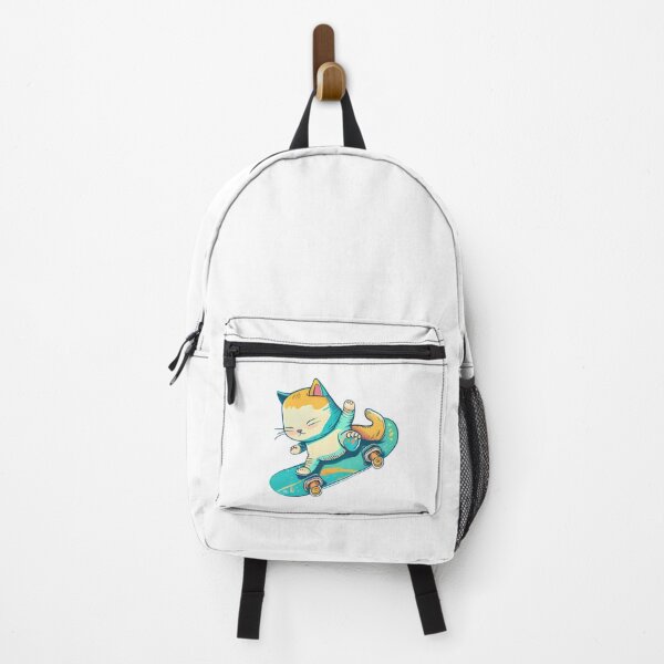 Item preview, Cute Cat Character Skating designed and sold by BobilandStore.