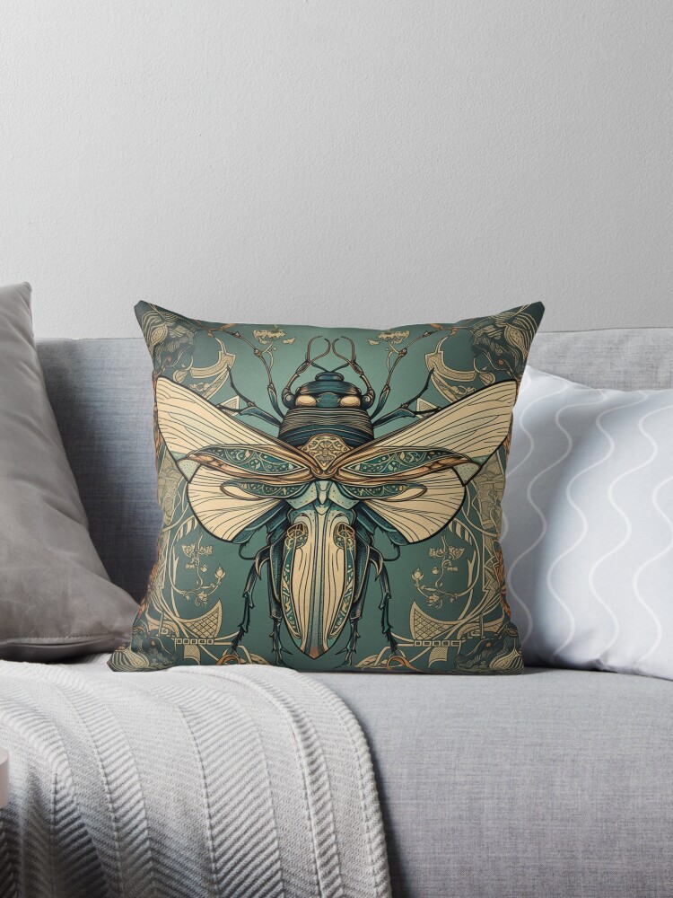 Art nouveau hot sale pillows