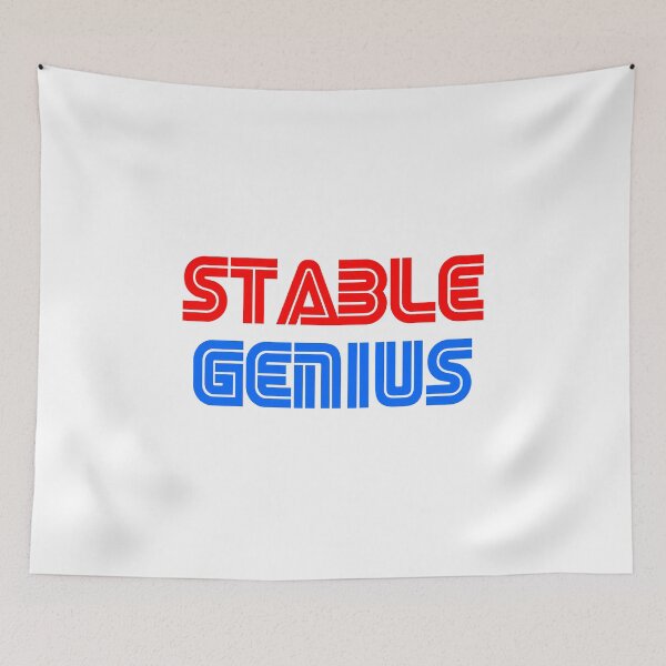 Item preview, Stable Genius Red Blue designed and sold by Essenti4lgoods.