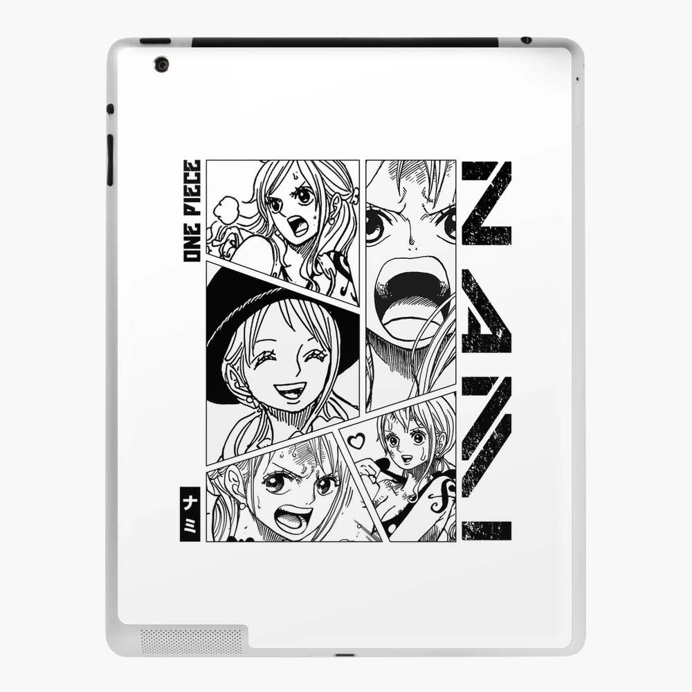 Monkey D Luffy - One Piece Manga Panel black version iPad Case & Skin for  Sale by Geonime