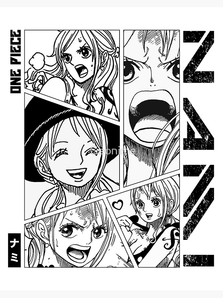 Coussin for Sale avec l'œuvre « Monkey D Luffy - One Piece Manga Panel  version couleur » de l'artiste Geonime
